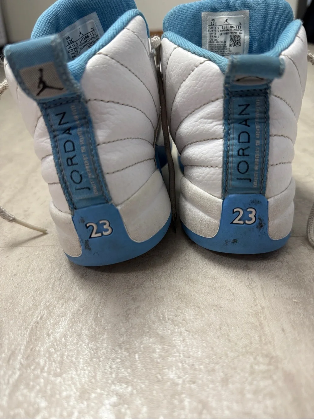 Air Jordan Sneakers Toddler Air Jordan 12 Retro TD melo shoes
